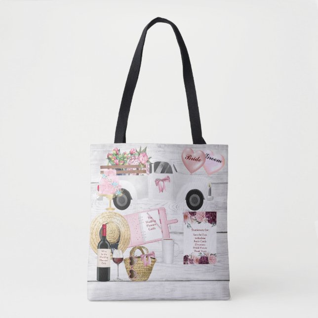 Organizing the Wedding Planner Tote Bag (Front)