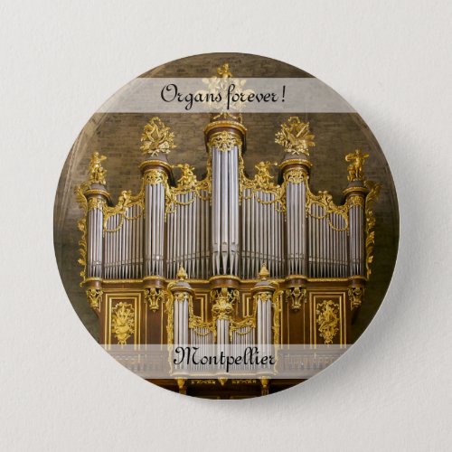 Organs forever Montpellier Cathedral button