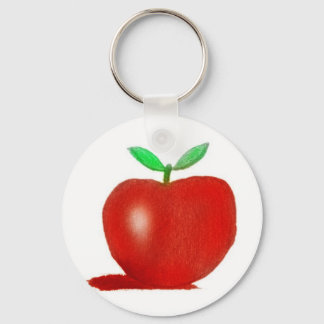 orginal drawing apple keychain