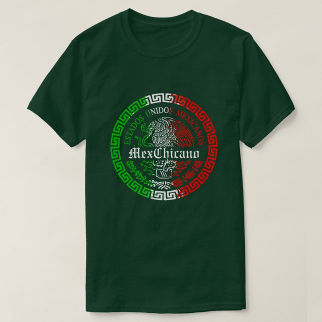 Orgullo Mexicano Chicano custom shirt (Design Front)