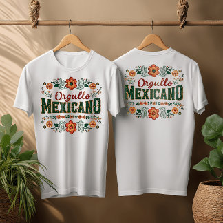 Orgullo Mexicano Design, Hispanic Heritage Month T-Shirt