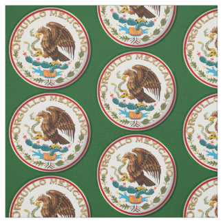 Orgullo Mexicano (Eagle from Mexican Flag) Fabric