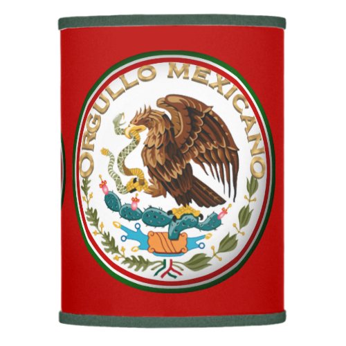 Orgullo Mexicano Eagle from Mexican Flag Lamp Shade