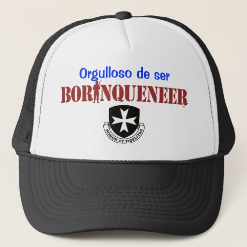 Orgulloso de ser Borinqueneer Hat
