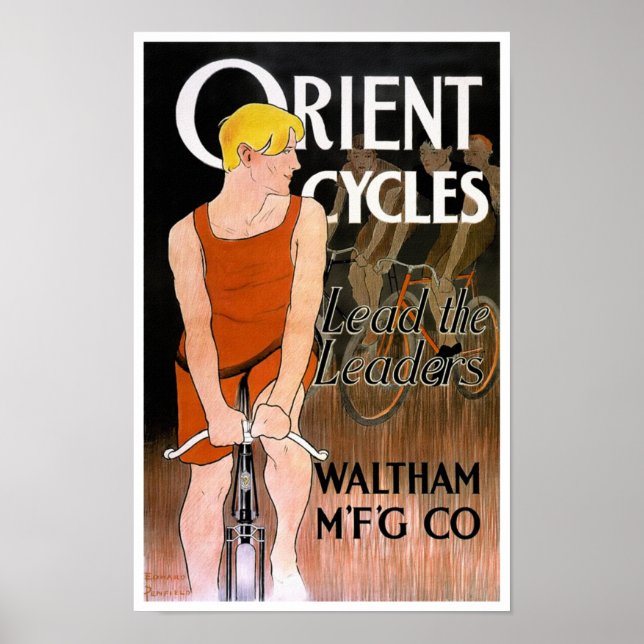 Orient Cycles Vintage Poster by Penfield (Front)