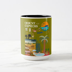 Orient Express Classic white cup, 325 ml Zwe Two-Tone Coffee Mug
