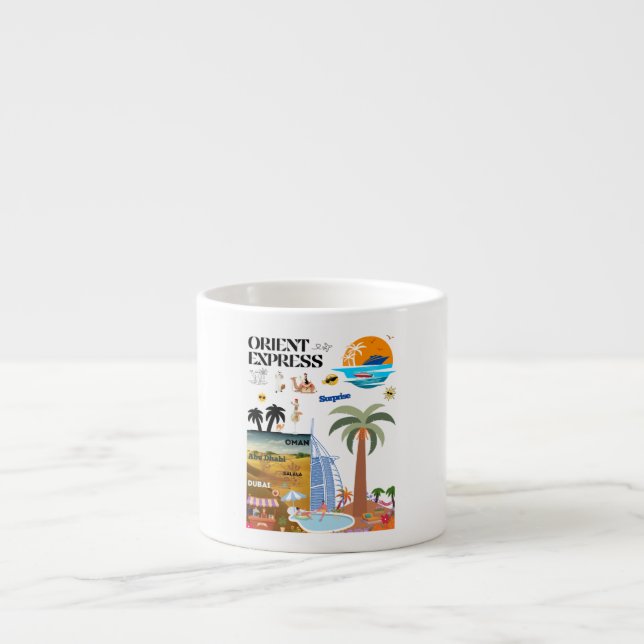 ORIENT EXPRESS ESPRESSO CUP (Front)