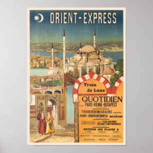 Orient Express France Vintage Poster 1910s