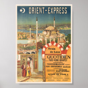 Orient Express France Vintage Poster 1910s