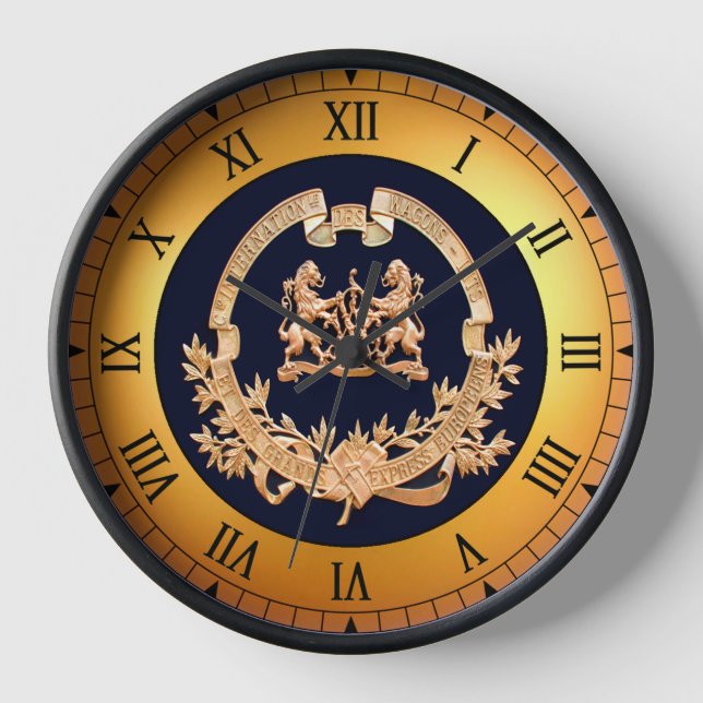 Orient Express Logo ~ Paris To Constantinople  Clock (Front)
