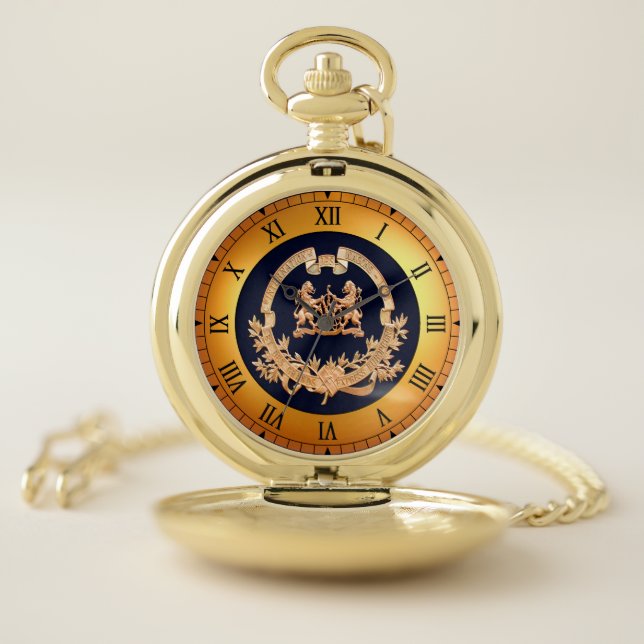 Orient Express Logo ~ Paris To Constantinople  Pocket Watch (Inside)