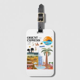Orient Express Luggage Tag
