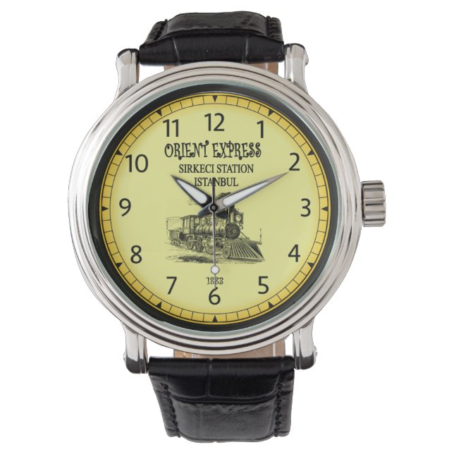  Orient Express Paris Station / Istanbul Station ~ Watch (Front)