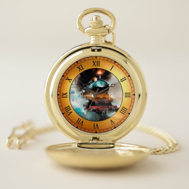 Orient Express ~ Paris To Constantinople ~ * ~  Pocket Watch (Inside)