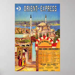 Trains and Locomotives - Orient Express Poster for Sale by DevemDavam