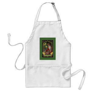 Orient Express Santa Adult Apron