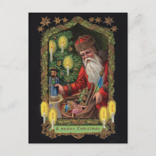 Orient Express Santa Postcard