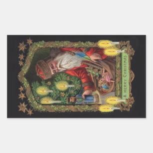 Orient Express Santa Stickers