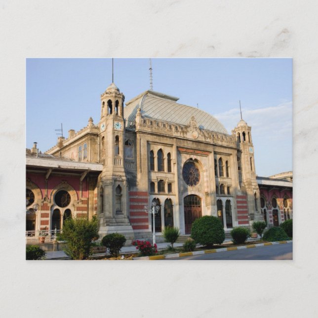 Orient Express Station in Istanbul Postcard (Front)