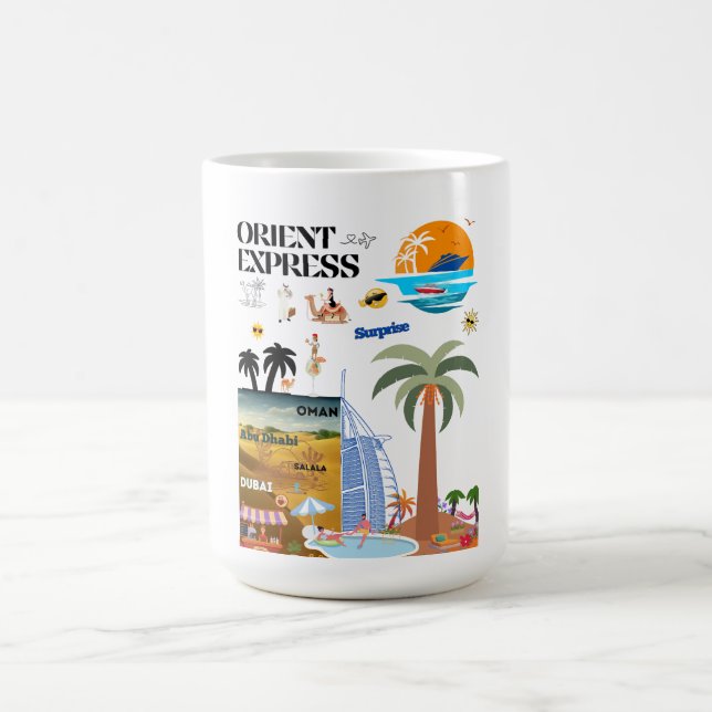 ORIENT EXPRESS TASSE COLOR MORPH MUG  (Center)