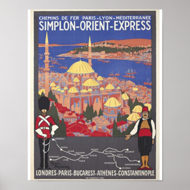 Orient Express to Constantinople Poster (Front)