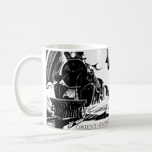Orient Express Vintage Travel and Literature Coffee Mug
