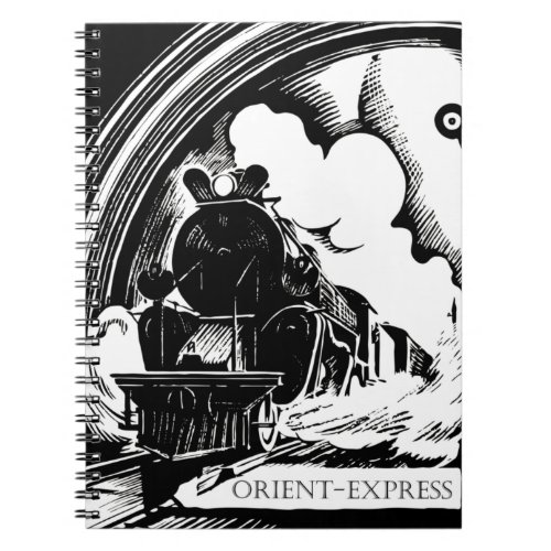 Orient Express Vintage Travel and Literature Notebook