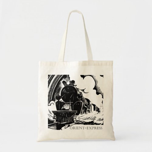 Orient Express Vintage Travel and Literature Tote Bag
