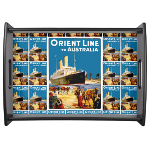 Orient Line to Australia Serving Tray