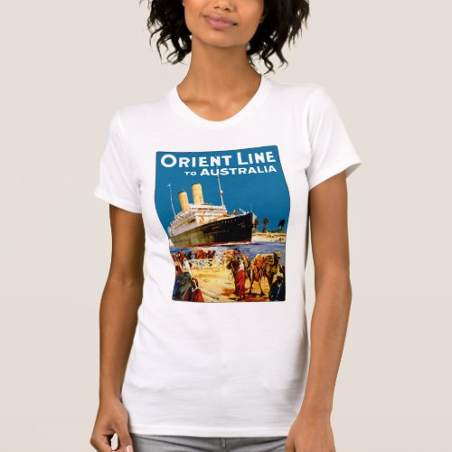 Orient Line to Australia T_Shirt
