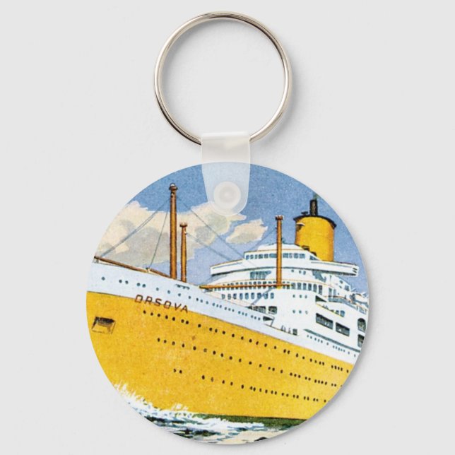 Orient Line's Orsova Keychain (Front)