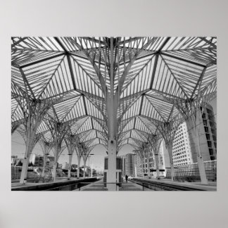 Orient Train Station Poster