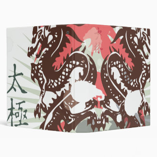 Oriental 3 Ring Binder