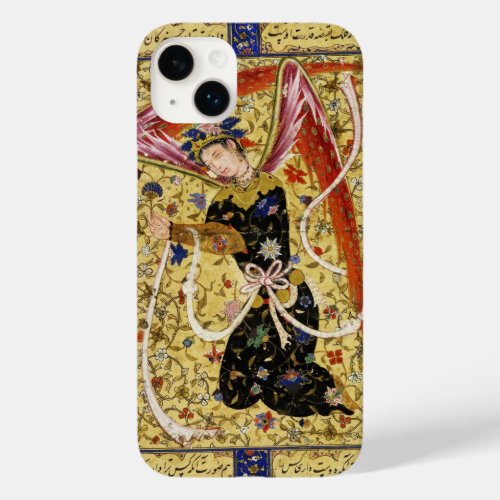 ORIENTAL ANGEL WITH FLOWERS AND WHITE BOW Case_Mate iPhone 14 PLUS CASE