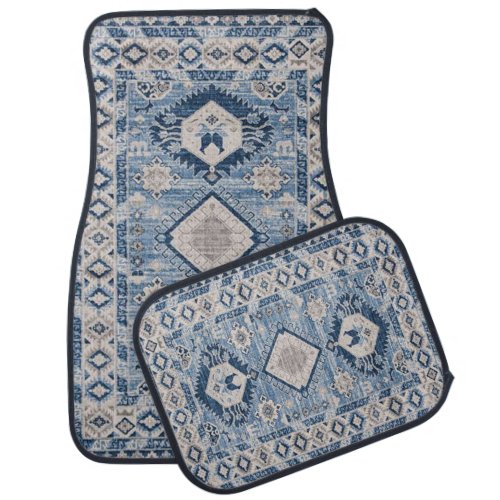 Oriental Antique Blue Kilim Rug 