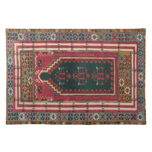 Oriental Antique Kilim Rug Cloth Placemat