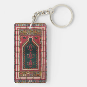 Oriental Antique Kilim Rug   Keychain