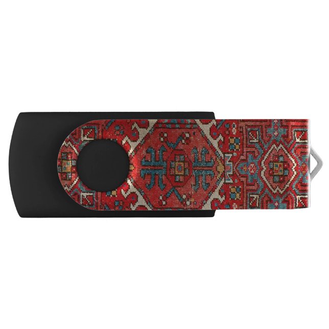 Oriental Antique Persian Turkish Carpet Flash Drive (Front)