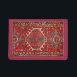 Oriental Antique Persian Turkish Carpet Trifold Wallet<br><div class="desc">Antique Turkish pattern.</div>