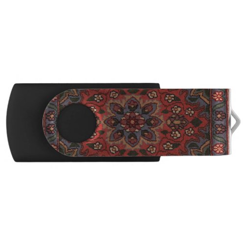 Oriental Antique Persian Turkish Floral Carpet Flash Drive