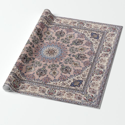 Oriental Antique Persian Turkish Rug Carpet Wrapping Paper