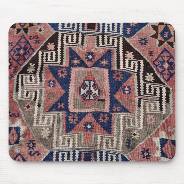 Oriental Antique Red Kilim Rug   Mouse Pad (Front)