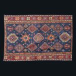 Oriental Antique Turkis Rug Pattern Kitchen Towel<br><div class="desc">Colorful oriental,  Persian Turkish carpet.</div>