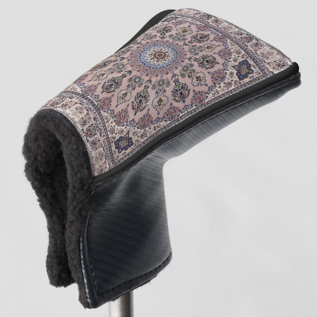 Oriental Antique Turkish Persian Rug Carpet Golf Head Cover (3/4 Front)