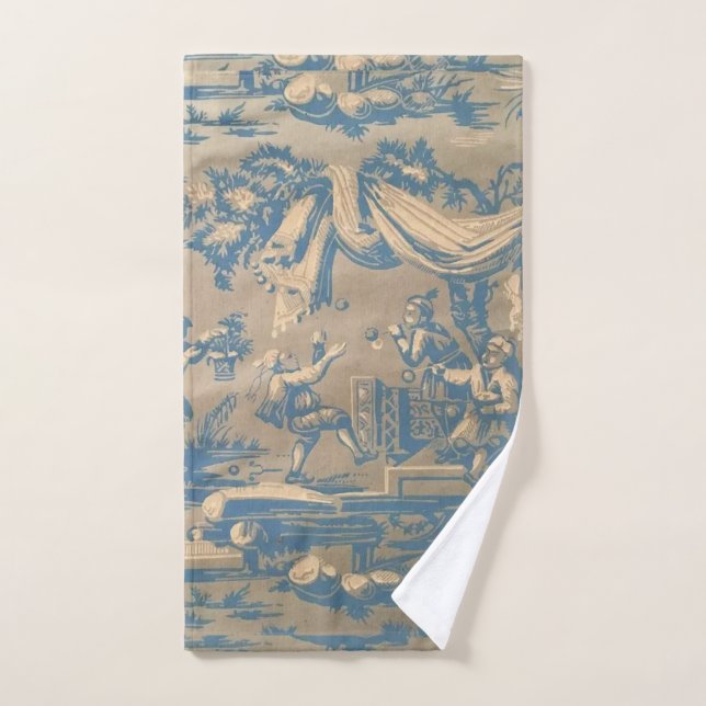 Oriental Art Bath Towel Set (Hand Towel)