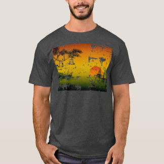 Oriental Art Japanese Chinese Design T-Shirt