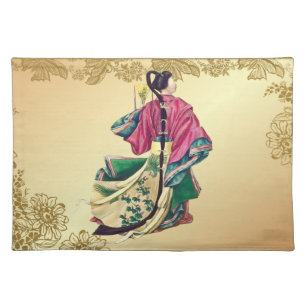 Oriental Beauty Cloth Placemat