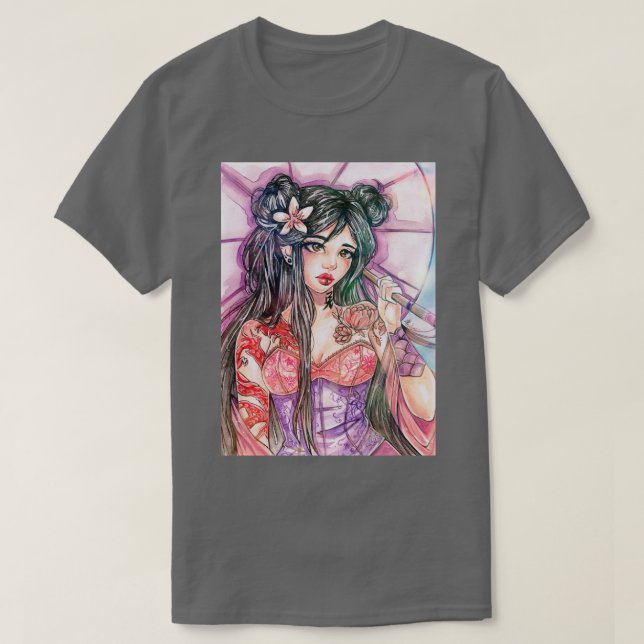Oriental Beauty T-Shirt (Design Front)