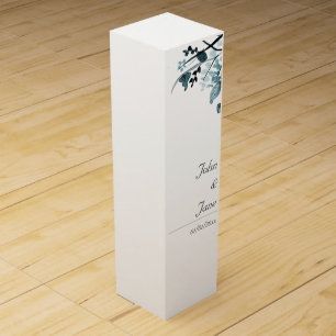 Oriental blossom wine box