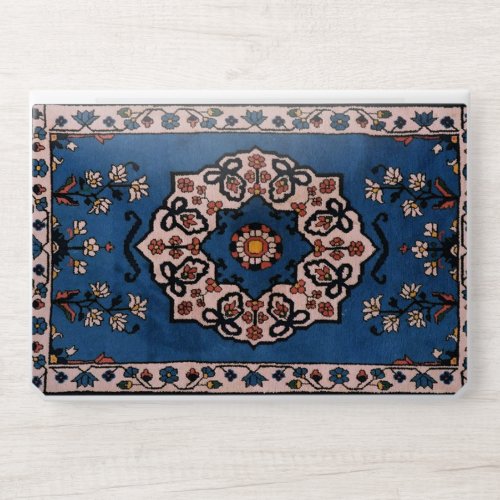 Oriental Blue Persian Turkish  Pattern HP Laptop Skin